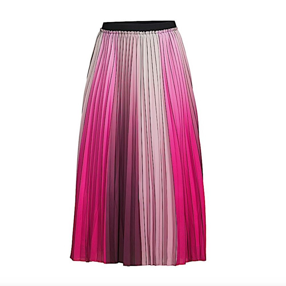 TED BAKER LONDON Pleated Midi Skirt